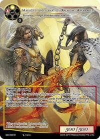 Makatiel and Lahatiel, Avenging Archangels - The Quest of the Seven Keys - Force of Will card