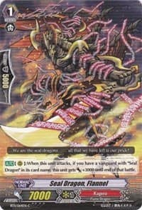 Seal Dragon, Flannel - BT11: Seal Dragons Unleashed - Cardfight Vanguard card