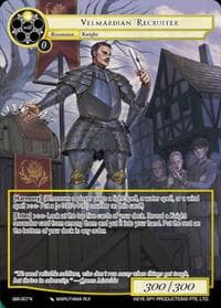 Velmardian Recruiter - The Quest of the Seven Keys - Force of Will card