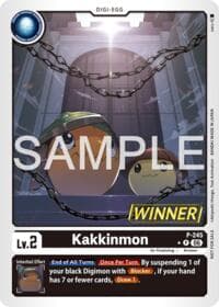 Kakkinmon (Official Store Tournament 2026 Vol. 4 Winner) - Digimon Promotion Cards - Digimon Card Game card