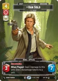 Han Solo - It'll Work (Costco Exclusive) - Ashes of the Empire - Star Wars: Unlimited card