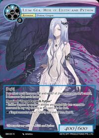 Lilim Gea, Heir of Lilith and Python - The Quest of the Seven Keys - Force of Will card