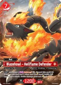 Blazehowl - Hellflame Defender - EPR-003S - Palworld Promo Cards - Palworld OFFICIAL CARD GAME card