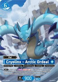 Cryolinx - Arctic Ordeal - EPR-005S - Palworld Promo Cards - Palworld OFFICIAL CARD GAME card
