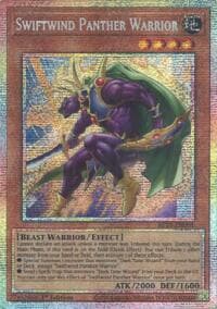 Swiftwind Panther Warrior (Starlight Rare) - Beyond the Brave - YuGiOh card