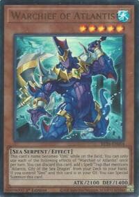 Warchief of Atlantis - Beyond the Brave - YuGiOh card