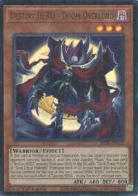 Destiny HERO - Doom Overlord - Beyond the Brave - YuGiOh card