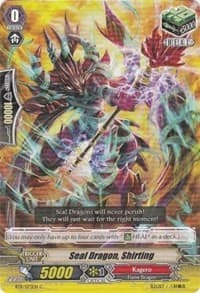 Seal Dragon, Shirting - BT11: Seal Dragons Unleashed - Cardfight Vanguard card