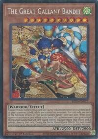 The Great Gallant Bandit - Beyond the Brave - YuGiOh card