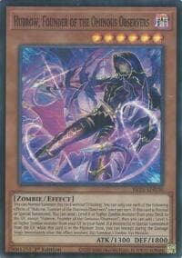 Hubrow, Founder of the Ominous Observers - Beyond the Brave - YuGiOh card