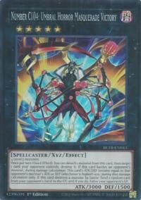 Number C104: Umbral Horror Masquerade Victory - Beyond the Brave - YuGiOh card