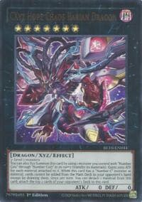 CXyz Hope Chaos Barian Dragon - Beyond the Brave - YuGiOh card