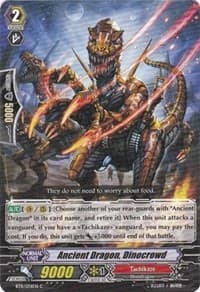 Ancient Dragon, Dinocrowd - BT11: Seal Dragons Unleashed - Cardfight Vanguard card