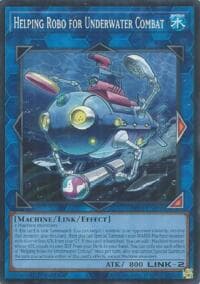 Helping Robo for Underwater Combat - Beyond the Brave - YuGiOh card