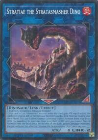 Stratiae the Stratasmasher Dino - Beyond the Brave - YuGiOh card