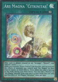 Ars Magna "Citrinitas" - Beyond the Brave - YuGiOh card