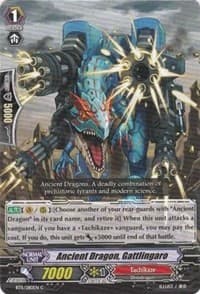 Ancient Dragon, Gattlingaro - BT11: Seal Dragons Unleashed - Cardfight Vanguard card