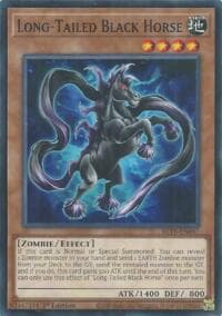 Long-Tailed Black Horse - Beyond the Brave - YuGiOh card