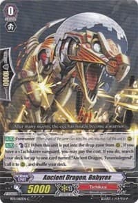 Ancient Dragon, Babyrex - BT11: Seal Dragons Unleashed - Cardfight Vanguard card