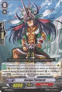 Savage Patriarch - BT11: Seal Dragons Unleashed - Cardfight Vanguard card