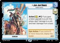 Jar Jar Binks - Bombad General - Homeworlds - Star Wars: Unlimited card