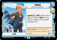Omega - Close Your Eyes and Focus - Homeworlds - Star Wars: Unlimited card