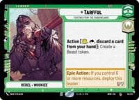 Tarfful - Fighting from the Shadowlands - Homeworlds - Star Wars: Unlimited card