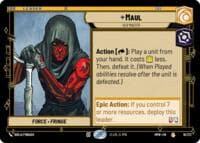 Maul - Old Master - Homeworlds - Star Wars: Unlimited card