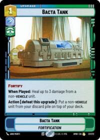 Bacta Tank - Homeworlds - Star Wars: Unlimited card