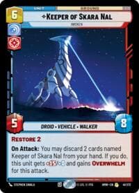 Keeper of Skara Nal - Awoken - Homeworlds - Star Wars: Unlimited card
