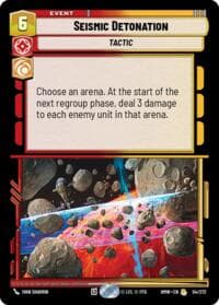 Seismic Detonation - Homeworlds - Star Wars: Unlimited card