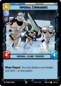 Imperial Commandos - Homeworlds - Star Wars: Unlimited card
