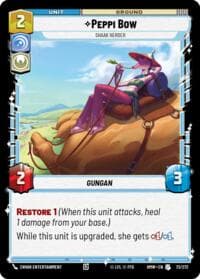Peppi Bow - Shaak Herder - Homeworlds - Star Wars: Unlimited card