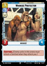 Wookiee Protector - Homeworlds - Star Wars: Unlimited card