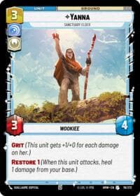 Yanna - Sanctuary Elder - Homeworlds - Star Wars: Unlimited card