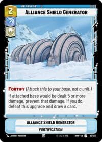 Alliance Shield Generator - Homeworlds - Star Wars: Unlimited card