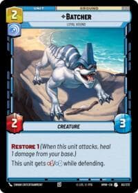 Batcher - Loyal Hound - Homeworlds - Star Wars: Unlimited card