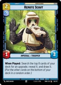 Remote Scout - Homeworlds - Star Wars: Unlimited card
