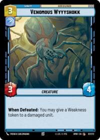 Venomous Wyyyshokk - Homeworlds - Star Wars: Unlimited card