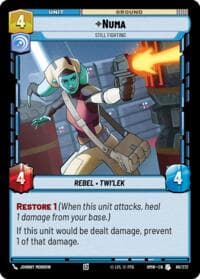 Numa - Still Fighting - Homeworlds - Star Wars: Unlimited card