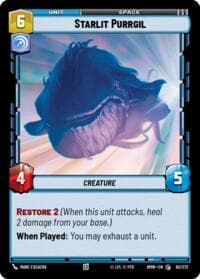 Starlit Purrgil - Homeworlds - Star Wars: Unlimited card