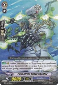 Twin Strike Brave Shooter - BT11: Seal Dragons Unleashed - Cardfight Vanguard card