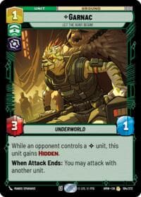 Garnac - Let the Hunt Begin! - Homeworlds - Star Wars: Unlimited card
