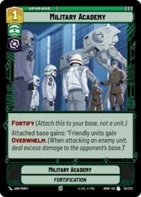 Military Academy - Homeworlds - Star Wars: Unlimited card