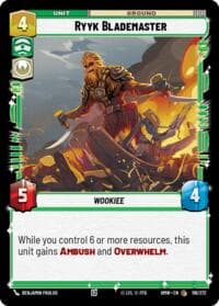 Ryyk Blademaster - Homeworlds - Star Wars: Unlimited card