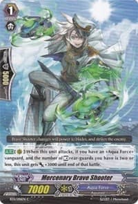 Mercenary Brave Shooter - BT11: Seal Dragons Unleashed - Cardfight Vanguard card