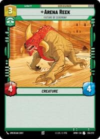 Arena Reek - Fixture of Ceremony - Homeworlds - Star Wars: Unlimited card