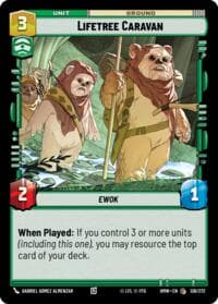 Lifetree Caravan - Homeworlds - Star Wars: Unlimited card
