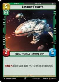 Assault Frigate - Homeworlds - Star Wars: Unlimited card