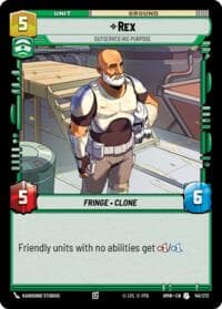 Rex - Outserved His Purpose - Homeworlds - Star Wars: Unlimited card